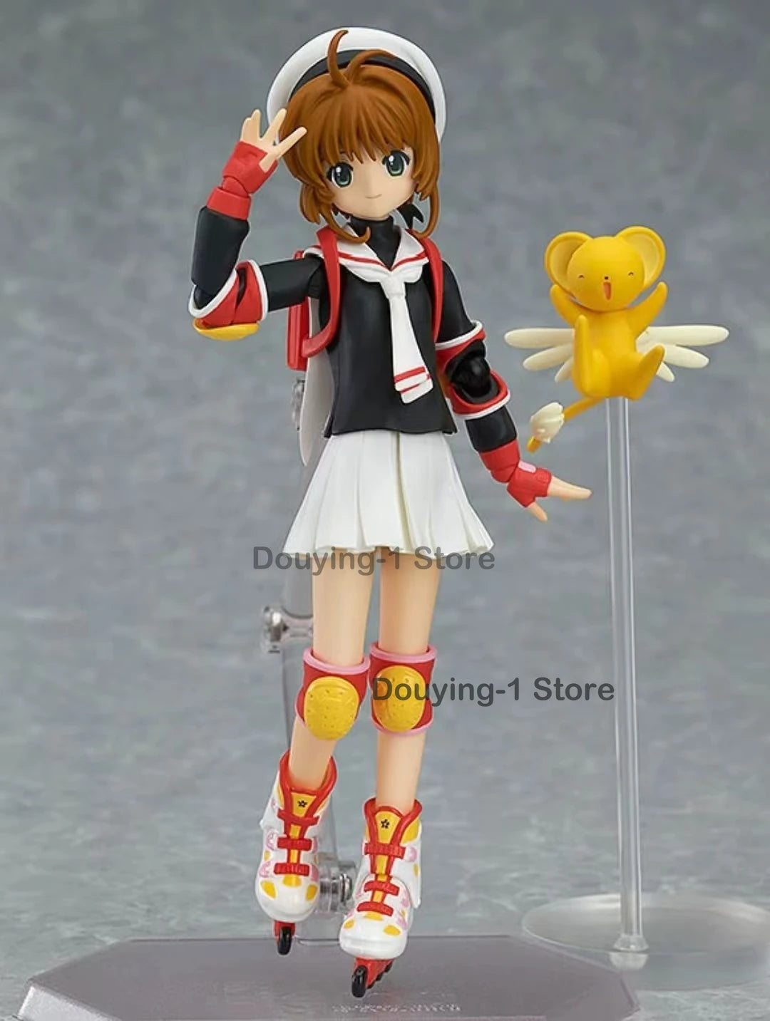 In Stock Original Figma 265 KINOMOTO SAKURA Magic Card  Anime Figure Collection Model Gift