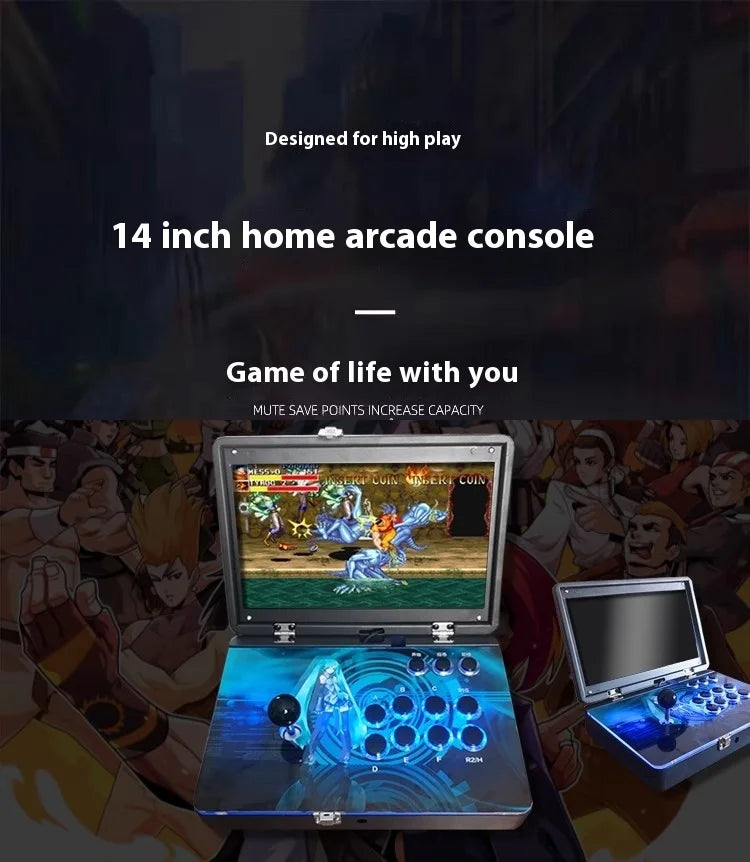 Arcade Pandora Game Console Multi in One Moonlight Box Portable Folding Fighting Game Console Customizable