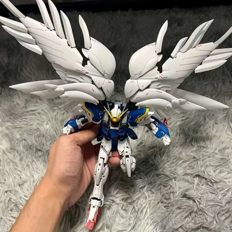 Hg 1/144 Wing Zero Xxxg-00w0 Assembly Model Kit Collection Figure Animation Peripheral Toy Ornament Desktop Decorations Gift