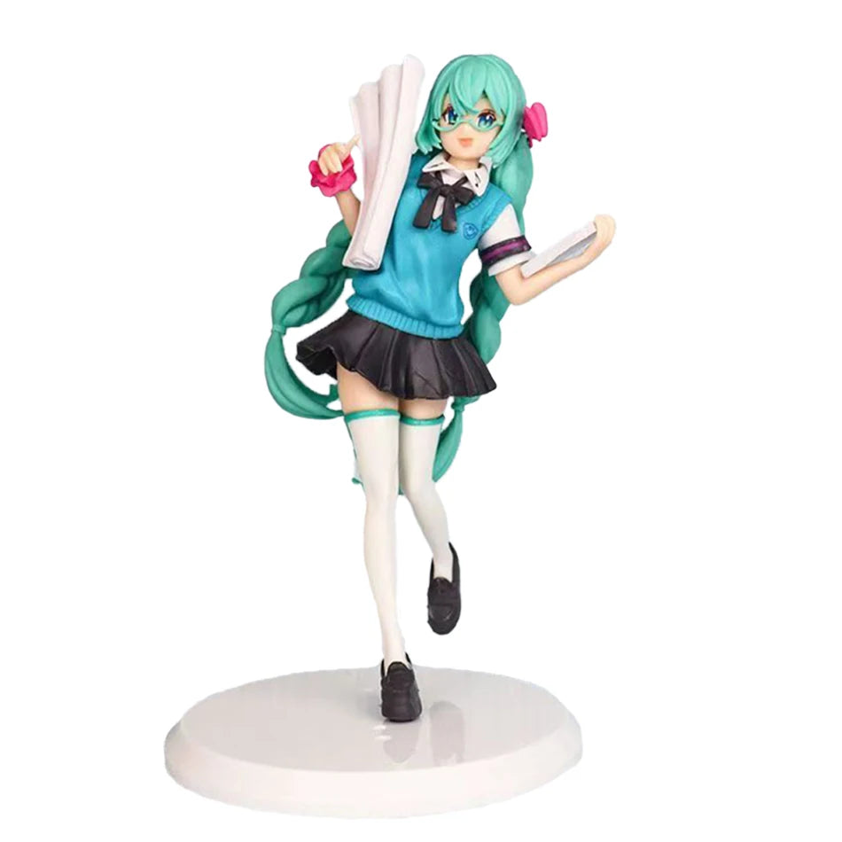 Anime Hatsune Miku Figure Wedding Dress Action Figures Kawaii Swimsuit Vocaloid PVC Collectible Model Toys Girl Gift