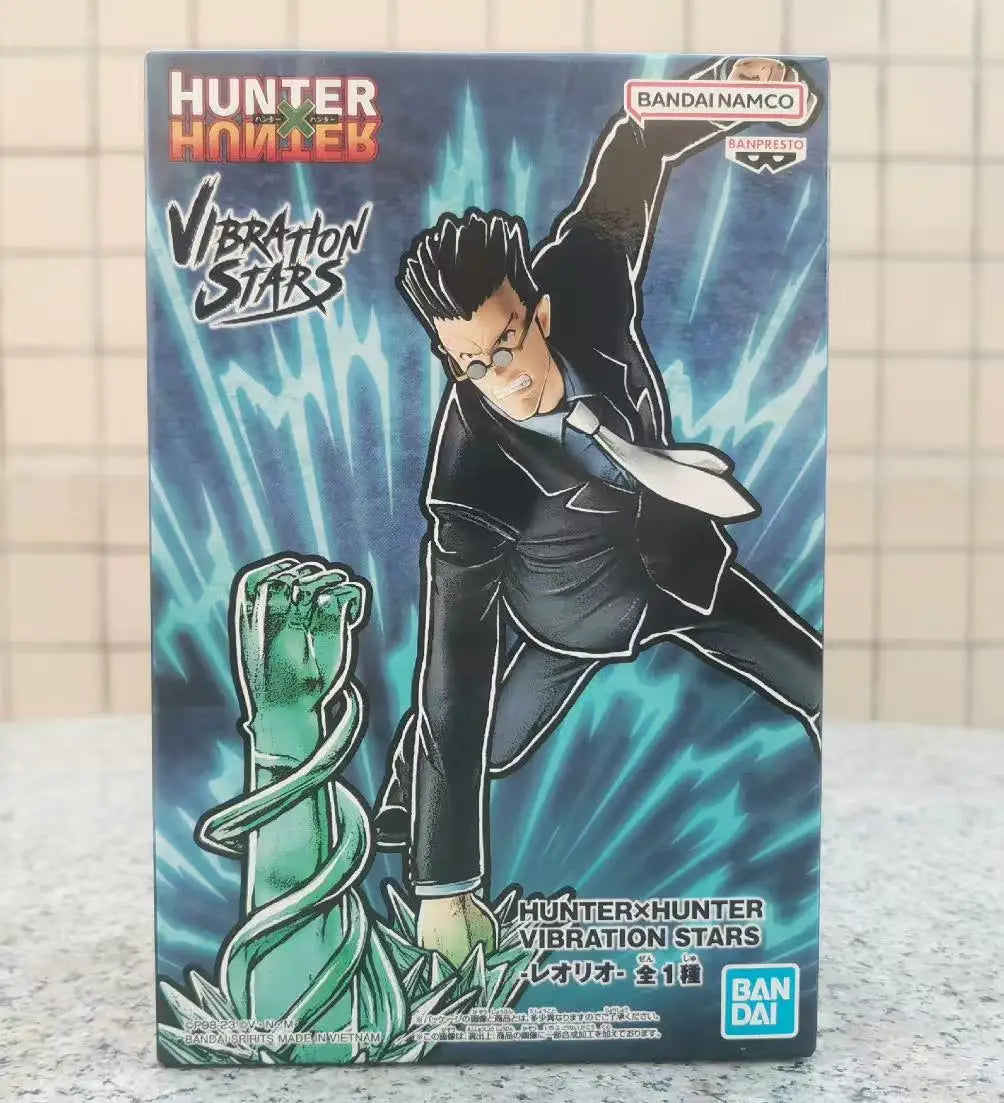 In Stock Anime Figures HUNTER×HUNTER VIBRATION STARS Leorio PaladiKnight Collectible Model Toys