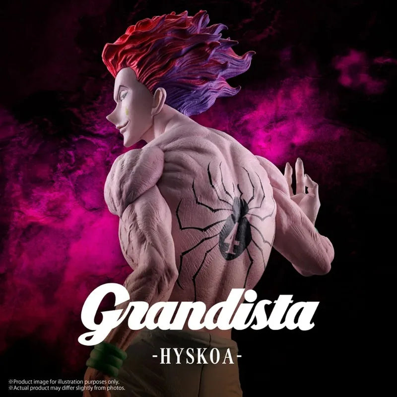 Auf Lager: Original Banpresto HUNTER×HUNTER Grandista PVC-Actionfigur, 28 cm, Spielzeug für Kinder, Sammlerstück, Dekoration