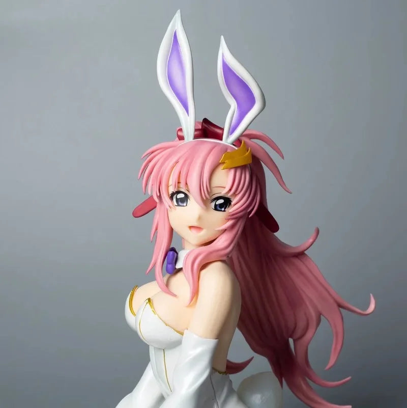 Anime Figure Lacus Clyne Bunny Girl 1 4 Scale Pvc Collectible Model Desktop Decor Animation Periphery For Adult Anime Collectors