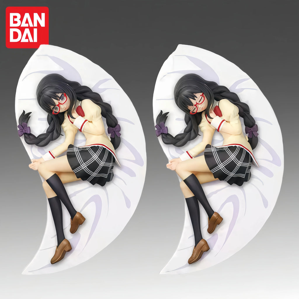 In Stock Bandai Original Banpresto Puella Magi Madoka Magica Akemi Homura Action Figure Model Doll Brand New Boxed Garage