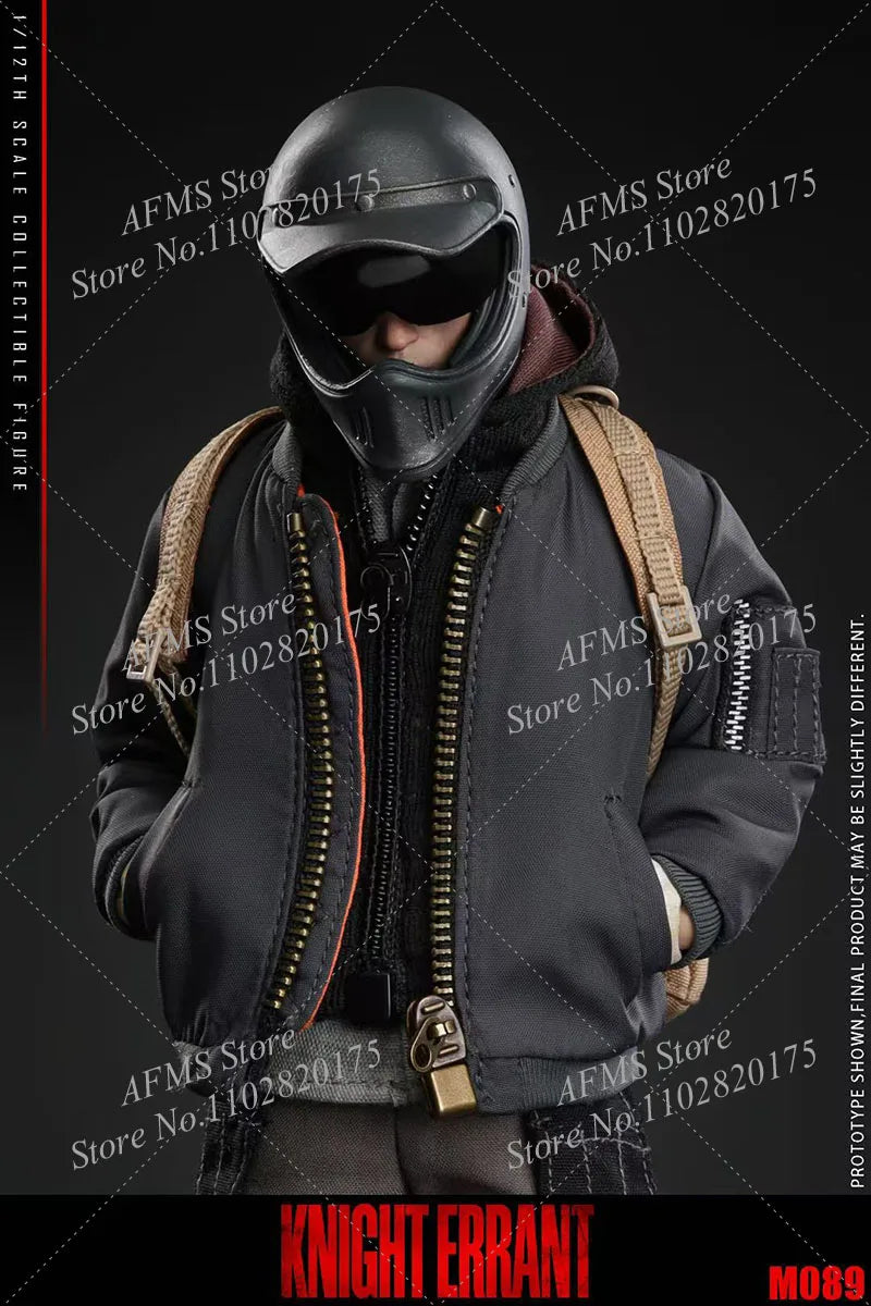 Manipple Studio M089 1/12 Men Soldier Knight Errant Robert Pattinson Bat Hero Full Set 6Inch Action Figure Dolls Model