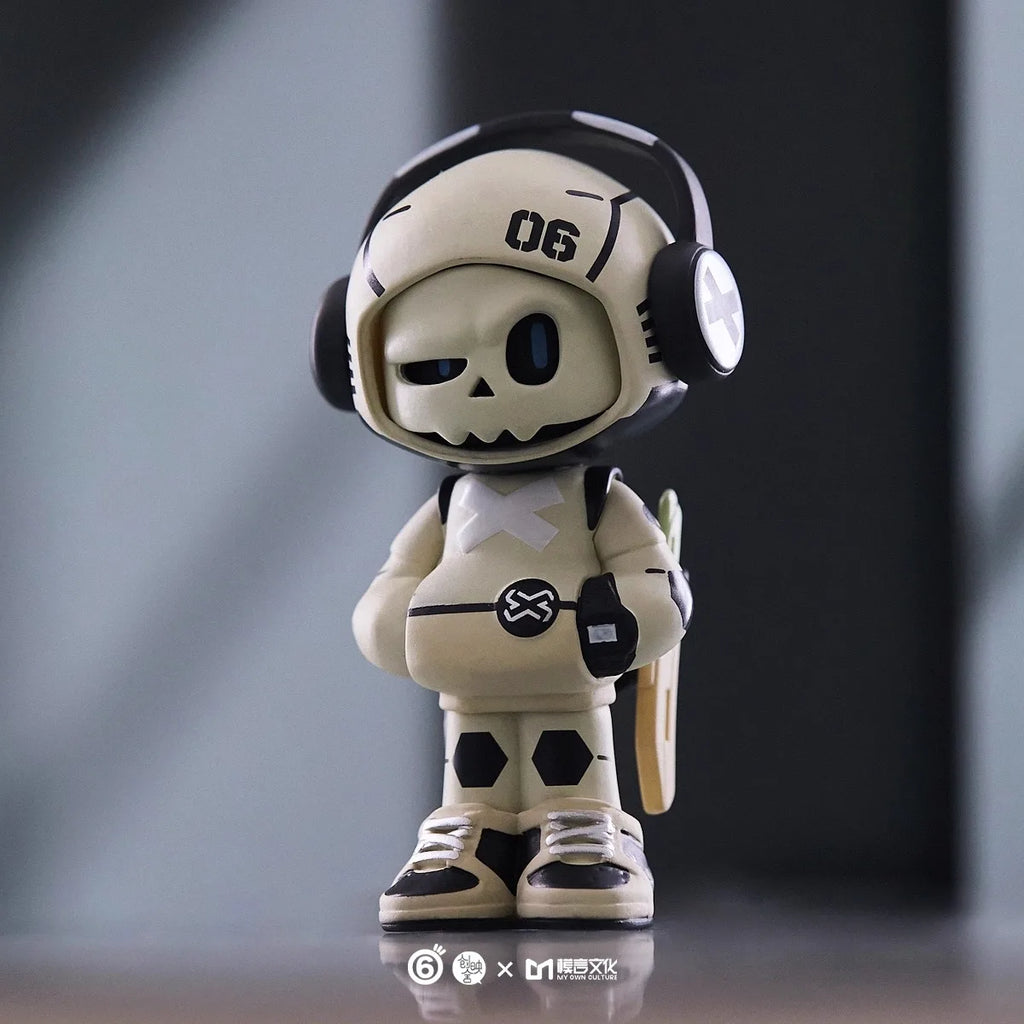 MR.BONE-MINI Red White Temperature Change Series Anime Action Figures Desktop Decoration Collecte Model Mystery Box Gift Toy