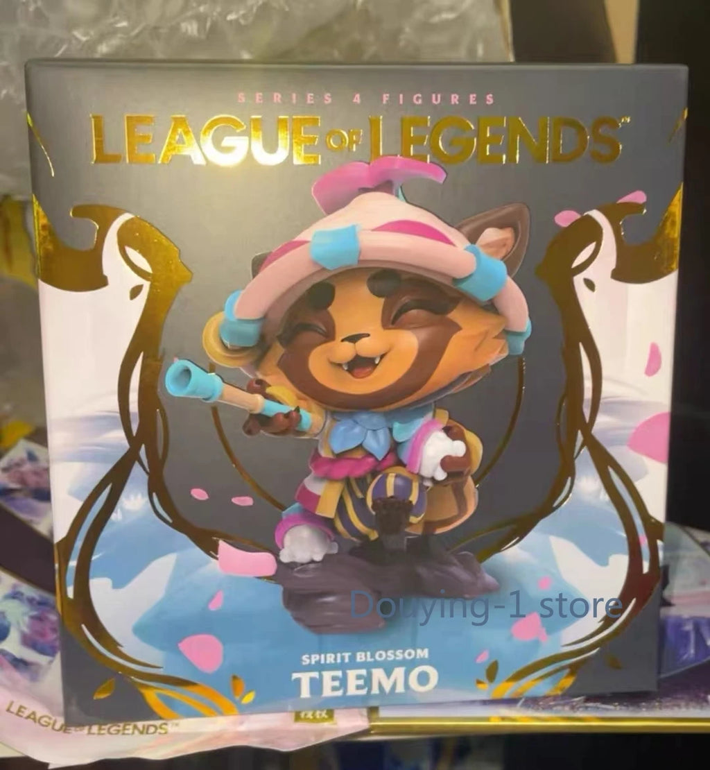 In stock, League of Legends LOL, Spirit Blossom, Teemo figure, Q version display game official peripheral spot decoration toys