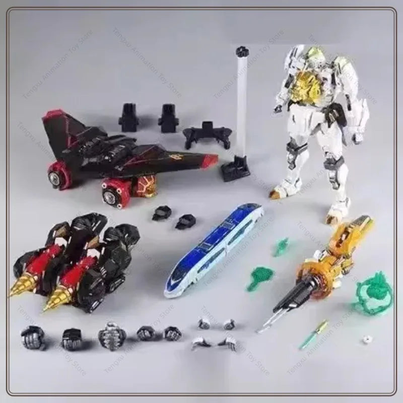 【In Stock】Transformed toys Boom Model GGG POSE GAOGAIGAR 01 Lion Fit METAL PVC  Action Figure Robot Model Toy