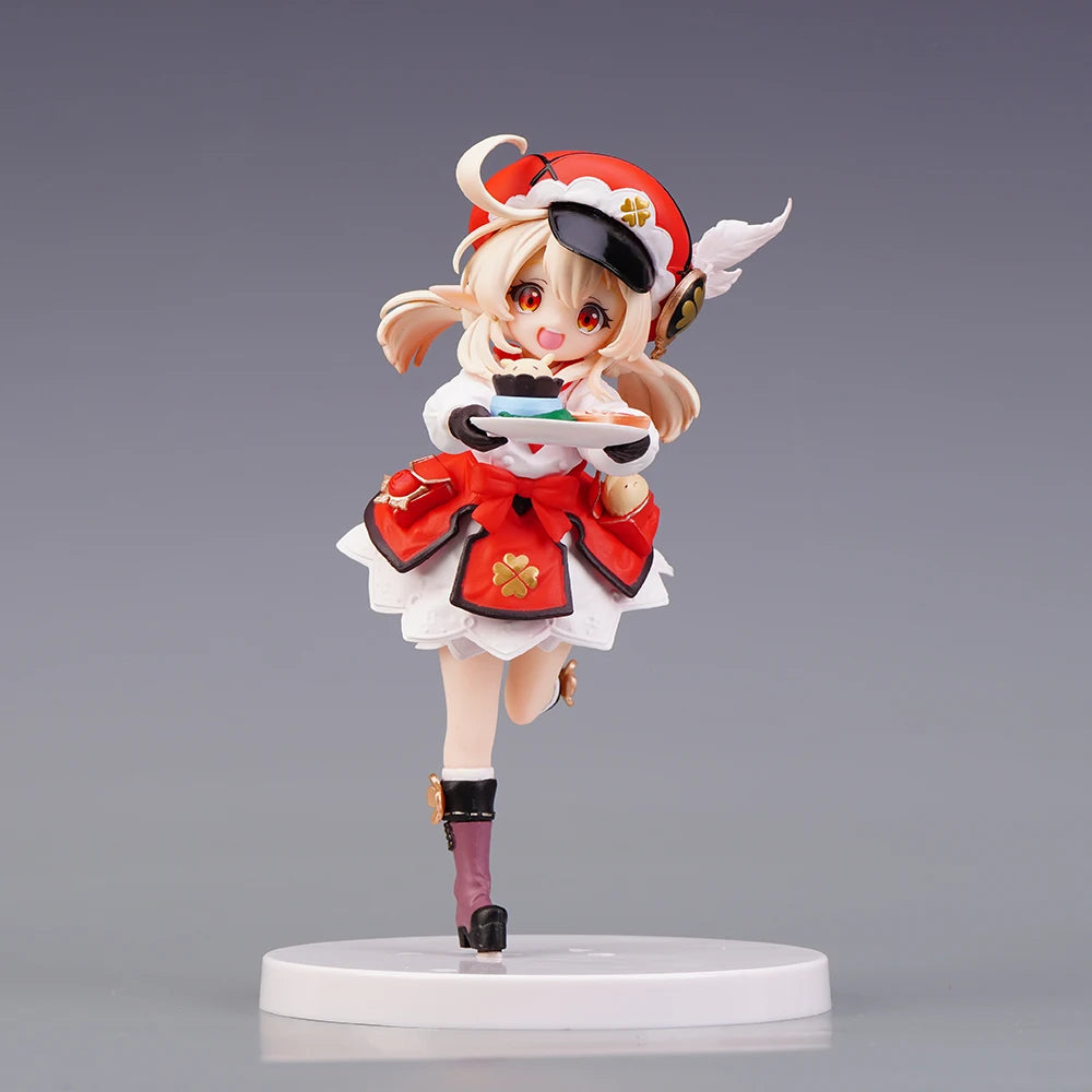Anime Figur Genshin Impact Spark Knight 16CM PVC KLEE Café Dessert Westwind Order Ritterlichkeit Weihnachtsgeschenke Kostenloser Versand