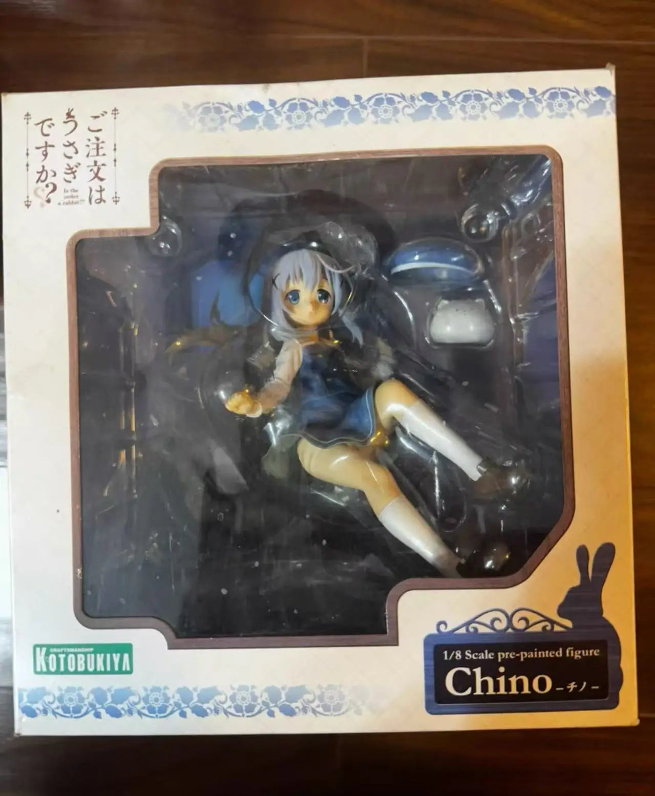 In Stock Original KOTOBUKIYA Is The Order A Rabbit Kafuu Chino 1/8 15cm PVC Anime Figure Toy Gift Ornament