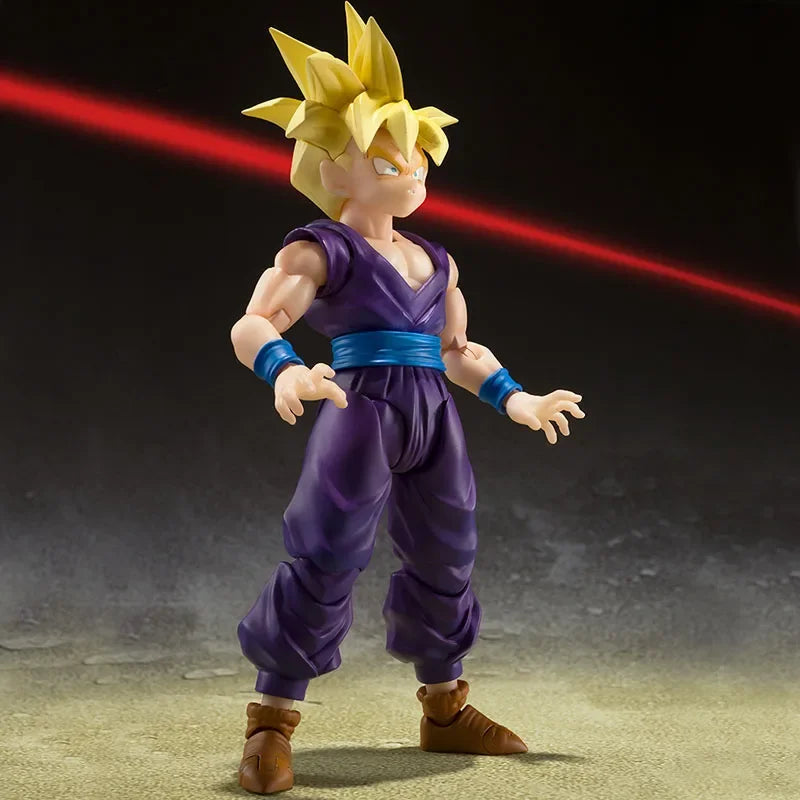 Auf Lager Bandai SHFiguarts Dragon Ball Shf Super Saiyan Son Gohan Der Kämpfer, der übertraf Actionfigur Sammlerspielzeug Geschenk
