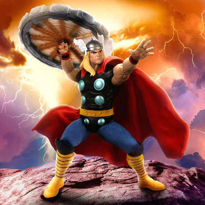 [NEW in Stock] Genuine Mezco One: 12 Marvel Legends, Comic Version of Thor 6 Inch 1/12 Commoner Action Doll Model Toy Gifts