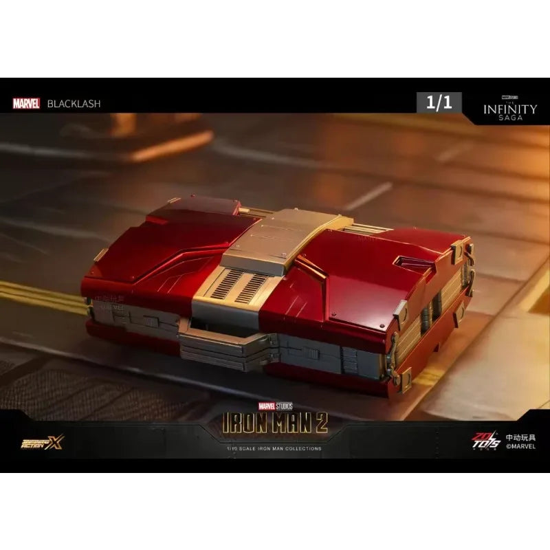 Original ZD TOYS Marvel Legends Series IRON MAN MK5 SUIT CASE SET Action Figure Model Toys Gift