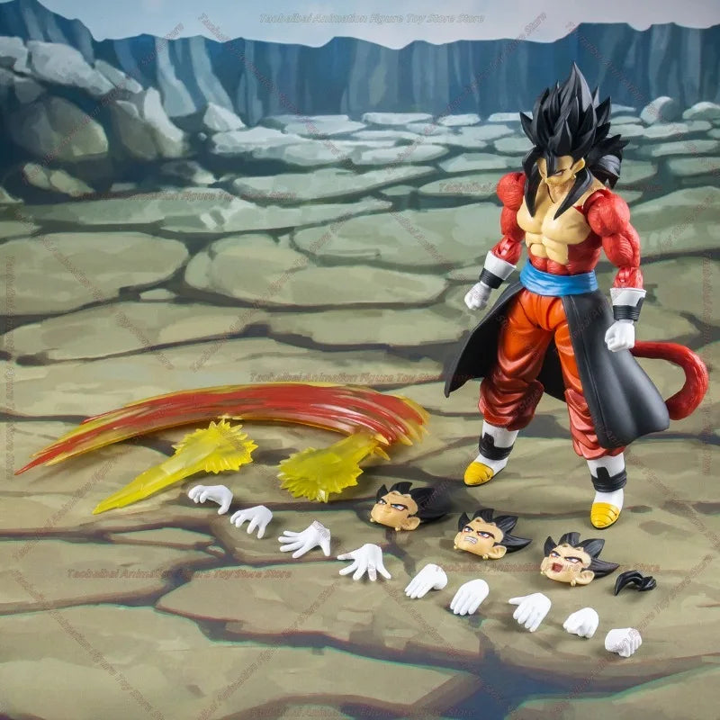 【24-hour Shipping】Demoniacal Fit Dragon Ball SHF "Ultimate Time Ranger" Super Four Vegetto 1/12 Action Figure Anime Character