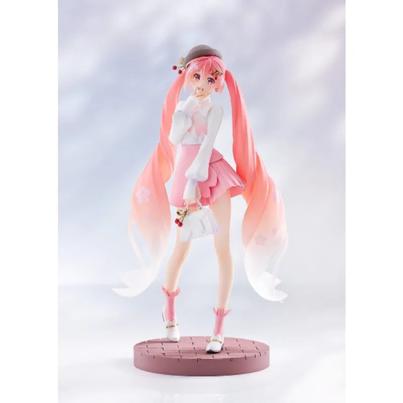 GSC Genuine POP UP PARADE Anime Figure Flower-viewing Outfit Action Figure Toys for Boys Kids Gift Collectible Model Ornaments