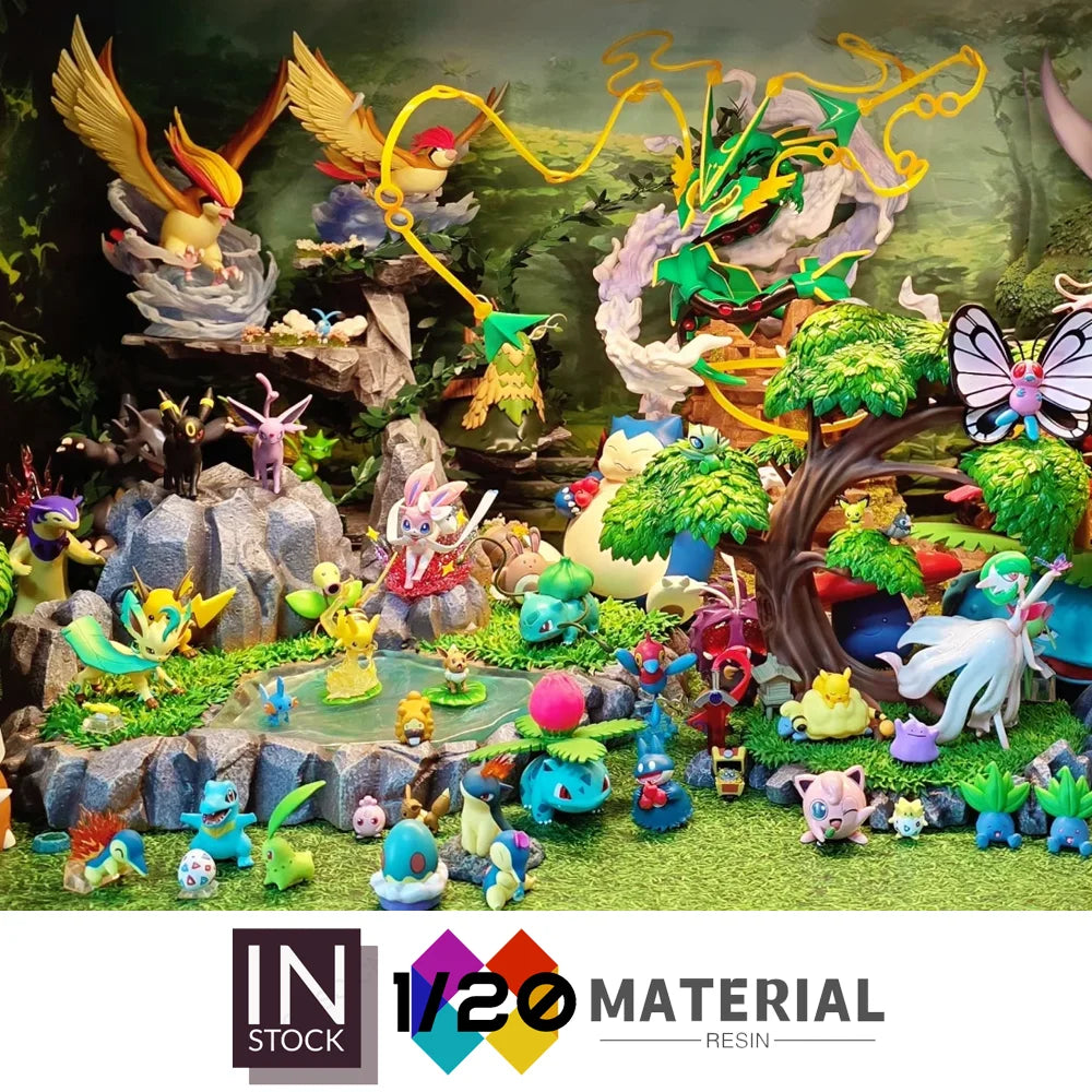 [In Stock]1/20 Resin Scale World [ZR] – Mega Rayquaza Huge Split3-4