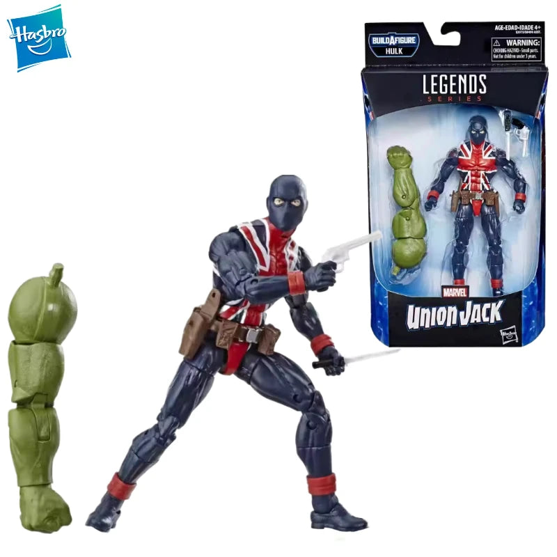 New Original Hasbro Marvel Legends Series Union Jack Action Figure Toys Gift Model