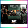 [In Stock] Original HOTTOYS HT 1/6 TMS056/055 Mandalorian Boba Fett 2.0 Throne Edition Action Figure  Toy Gift