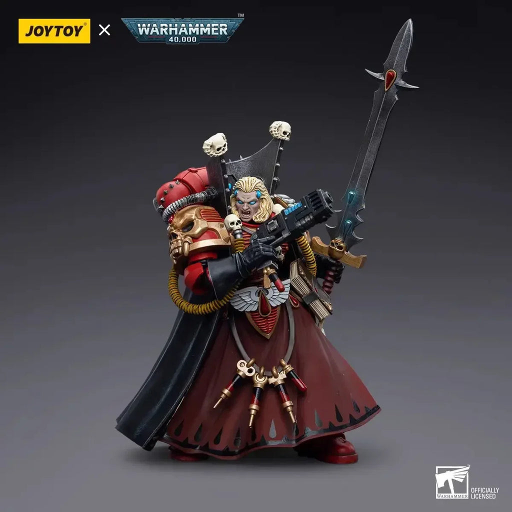 JOYTOY  40k 1/18 Action Figures 12cm Blood Angels Mephiston Toys Official Store Collectible Model Decoration