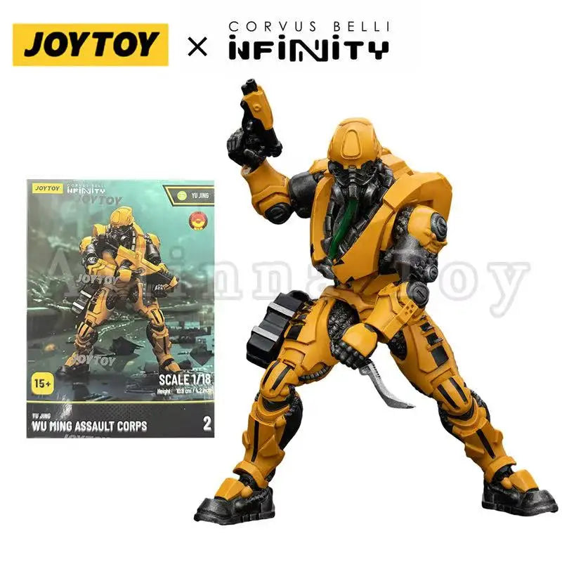 JOYTOY 1/18 Action Figure Infinity Yu Jing Blye Wolf Mongol Cavalry Wu Ming Assault Corps Anime Toy