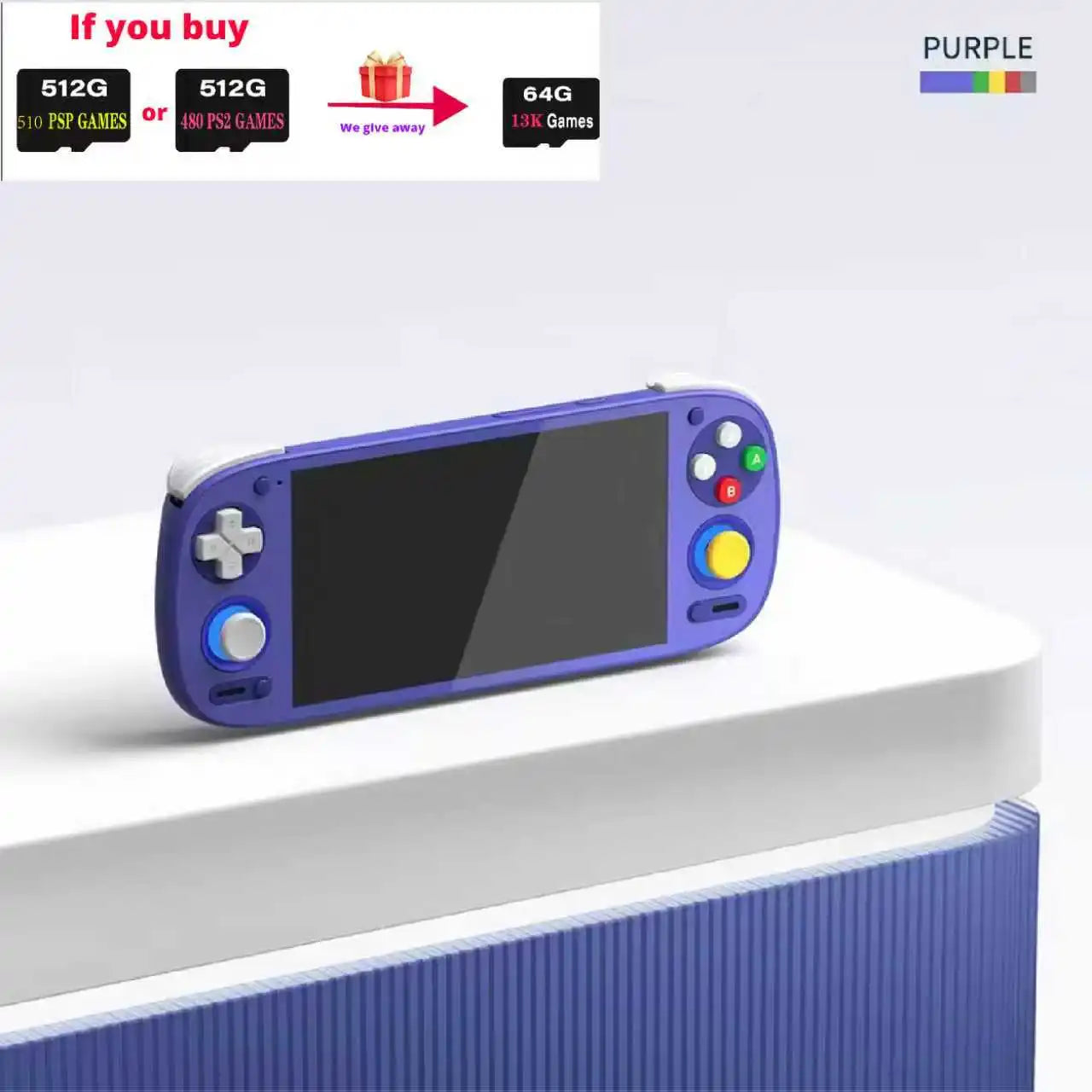 Retroid Pocket 5 RP5 Retro Handheld Game Console Video Game Consoles 8G+128G PSP PS2 5.5 Inch OLED Touch Screen SD865 Android13