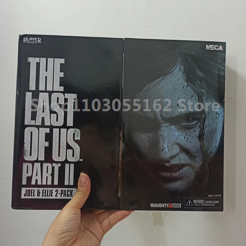NECA Game Series The Last Of Us Part 2 Joel Ellie With Bow Action Figure Collectible Toy Doll For Friend Birthday Gift  2pcs