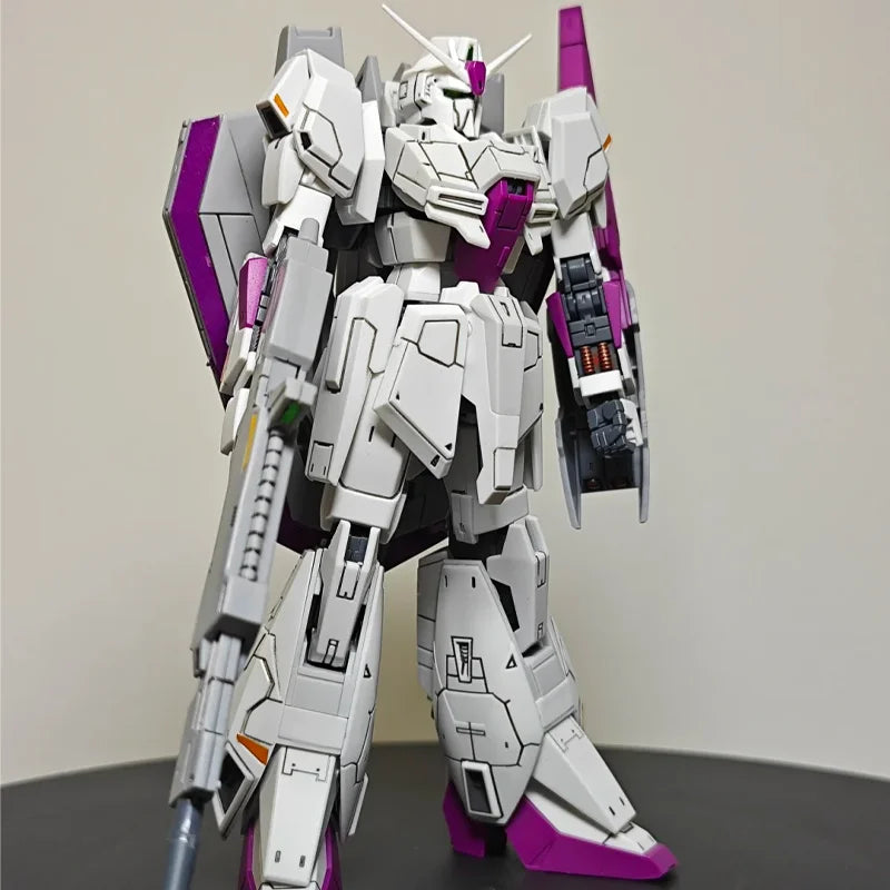 JMS HG 1/144 MSZ-006 ZETA Assembly Model Kit Action Figures Boys' Puzzle Toys Holiday Gifts Desktop Decoration Doll Collectible