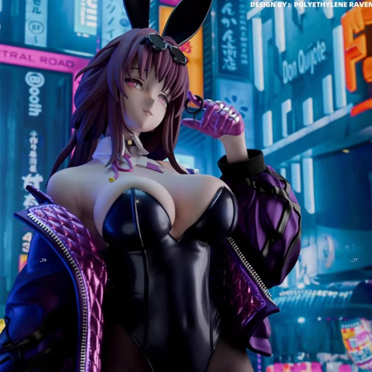 31 cm Honkai: Star Rail Figur Kafka Anime Bunny Girl PVC Actionfigur Spielzeug Dtalon Dirty Game Statue Erwachsenensammlung Modellpuppe