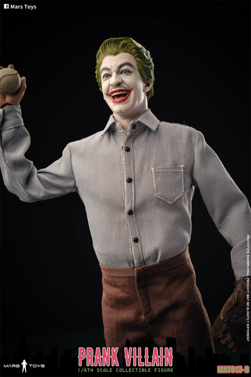 In Stock Mars Toys MAT013 1/6 Prank Villain Figure Model 12'' Soldier Action Figure Body Doll Full Set Collectible Toy