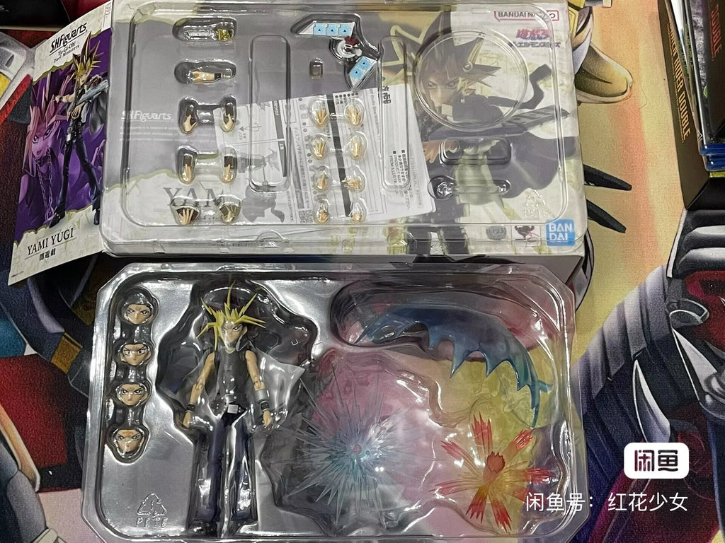In-Stock Bandai S.H.Figuarts SHF Yami Yugi (Yu-Gi-Oh!) Action Figure Toy Model Gift
