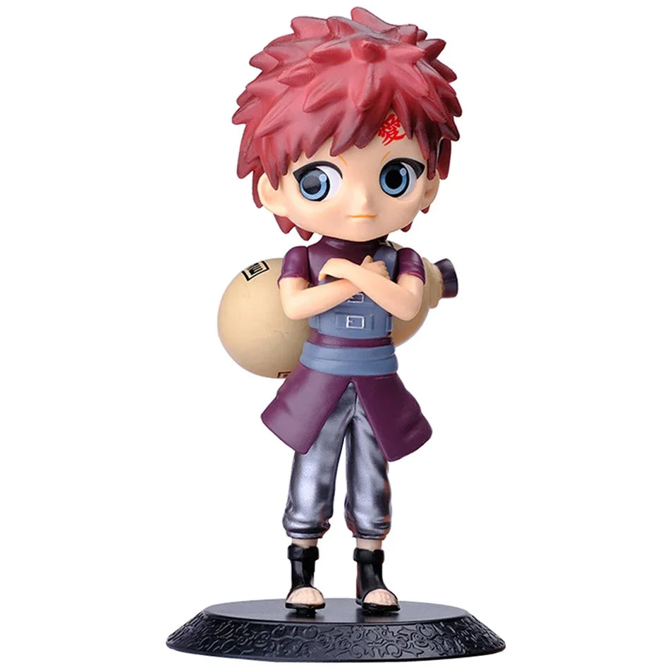 Anime Naruto Figures Sakura Action Uchiha Gaara Kakashi PVC Model Figurines For Decoration Collection Gift Toys 15cm