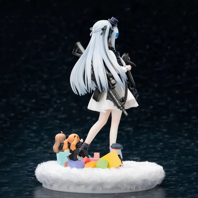 21 см Girls Frontline HK416 Kawaii Game Girl Фигурки Статуя Анимационни момичета Модели Момчета Колекционерски играчки Орнамент Кукли Играчки Подаръци
