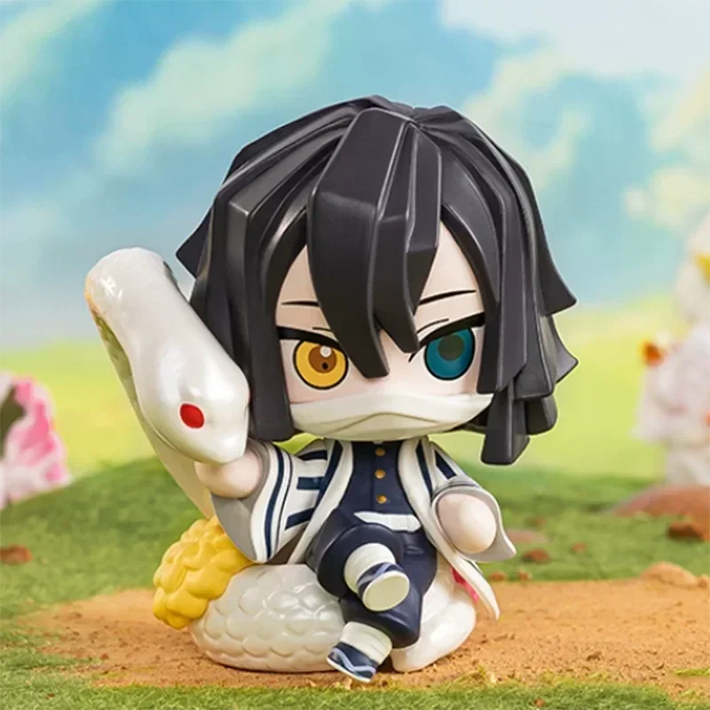 Pop Mart Demon Slayer Birth Flower Series Blind Box Toys Kawaii Anime Action Figure Surprise Mystery Box Dolls Girls Gift