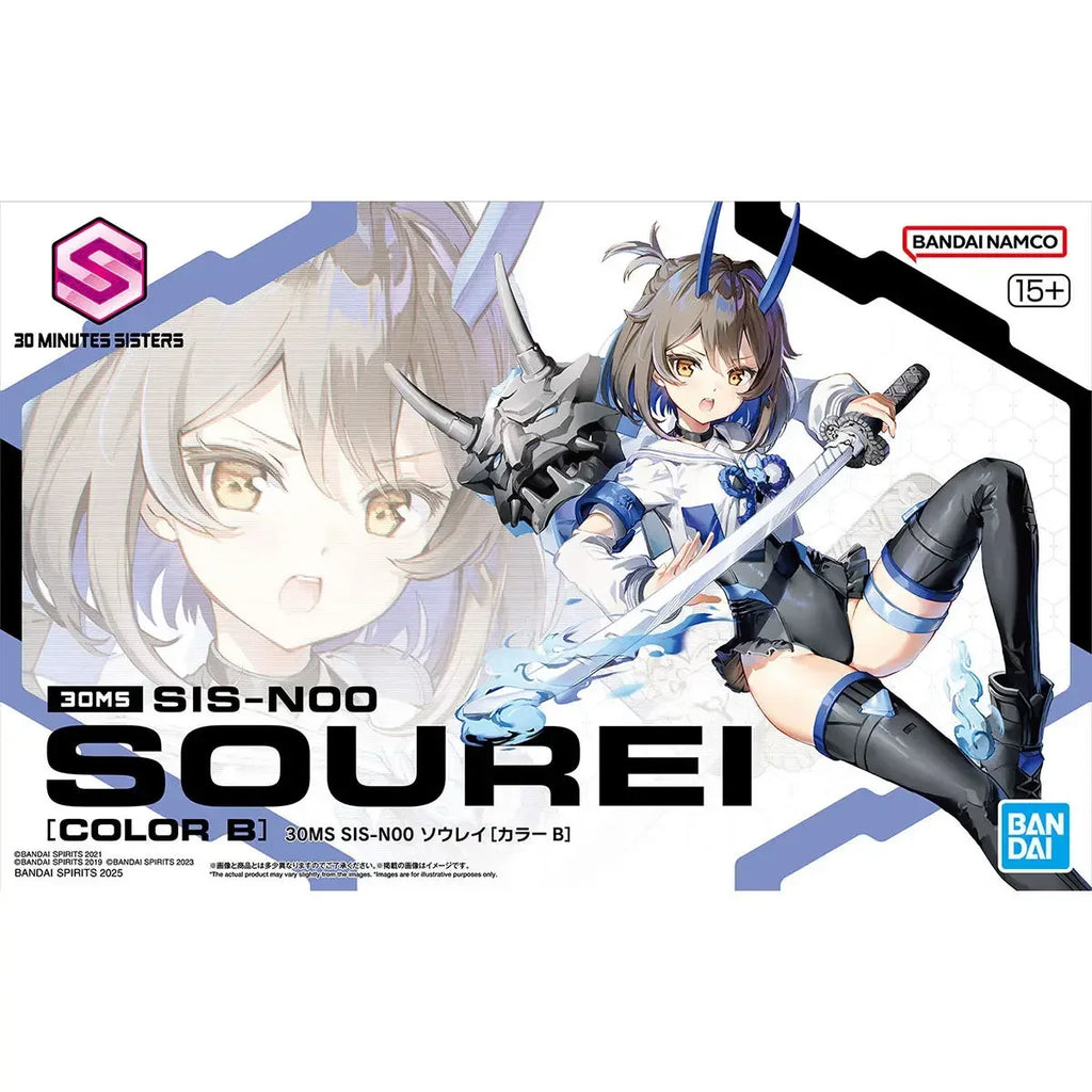 In Stock Original Bandai 30MS SIS-H00 SESTIER COLOR C SIS-N00 SOUREI COLOR B SIS-F00 YUFIA  Assembly Model ornament Toys gifts