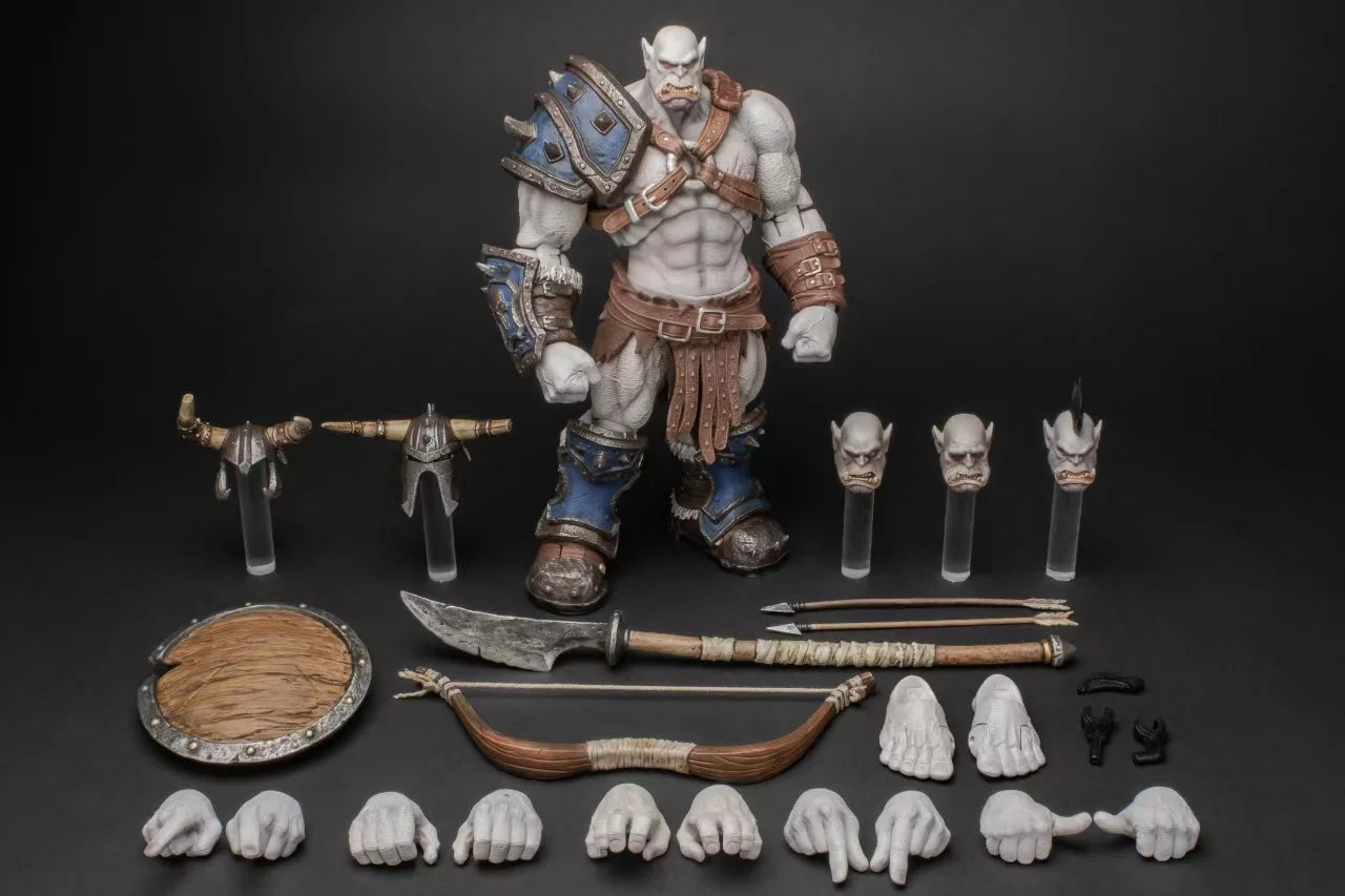 Фигурка на Metytoyz Limited Adventurer World Orc Ork Captain Kagas Bounty Hunter Bloody Hands Morlock Soldier, специално издание