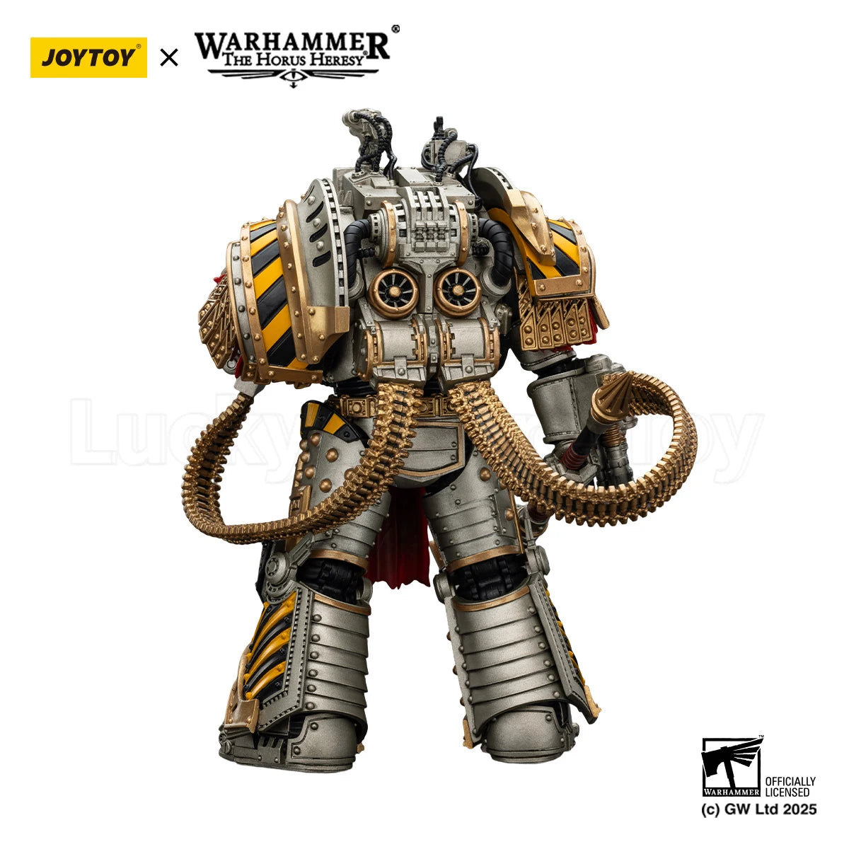 【Original 】JOYTOY Warhammer "The Horus Heresy" Iron Warriors Perturabo, Primarch of The LVth Legion 1/18 model toys