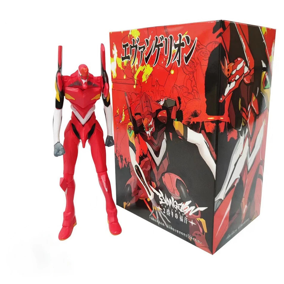 New q-version Anime Genesis Evangelion Figure EVA Ayanami Rei Asuka PVC Model Chassis Desktop Ornament Gift Doll Toy Hot