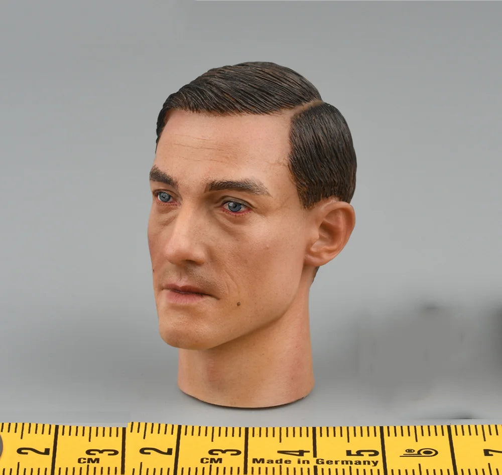 DID D80159 1/6 WWII Series Infantry Lieutenant Father and Brother Winter Male Head Sculpture Carving Fit 12" DAM COO Body Figure