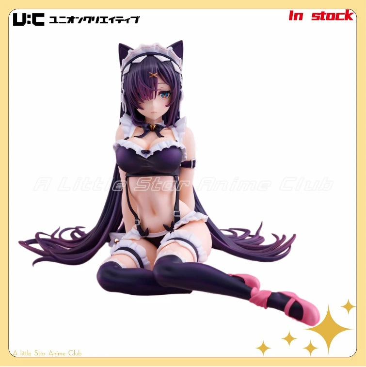 In Stock Original UnionCreative Mika Pikazo Cat Maid Anime Figure Collection Model Toys Gift