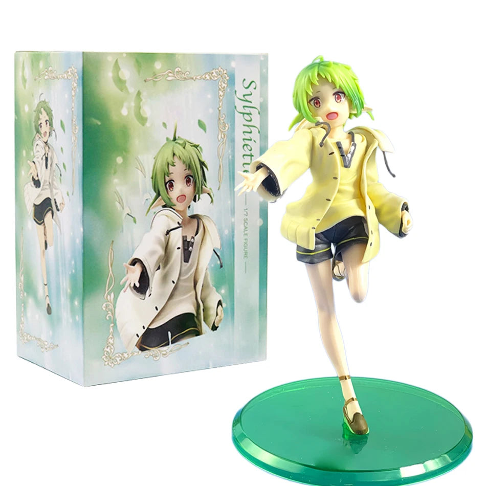 THE Mushoku Tensei Jobless Reincarnation Anime Girl Figure Sylphiette Action Figure Eris Boreas Greyrat Figurine Model Doll Toy