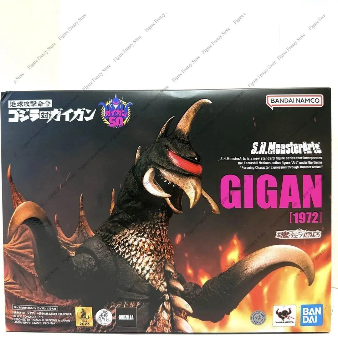 Spot SaleBandai SHM Godzilla VS Gigan Action Figure Earth Attack Orr Anime Mobile Suit Toys for BoysIn stock