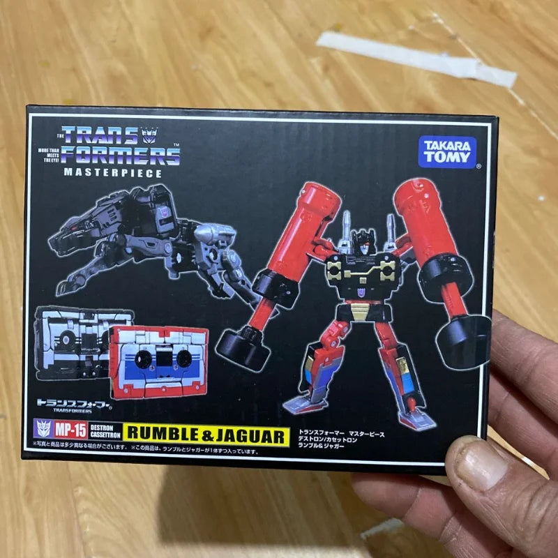 Takara Tomy Transformers Spielzeug MP15 Rumble Ravage MP-16 Frenzy Buzzsaw Actionfiguren Transformator Roboter Spielzeug für Kinder