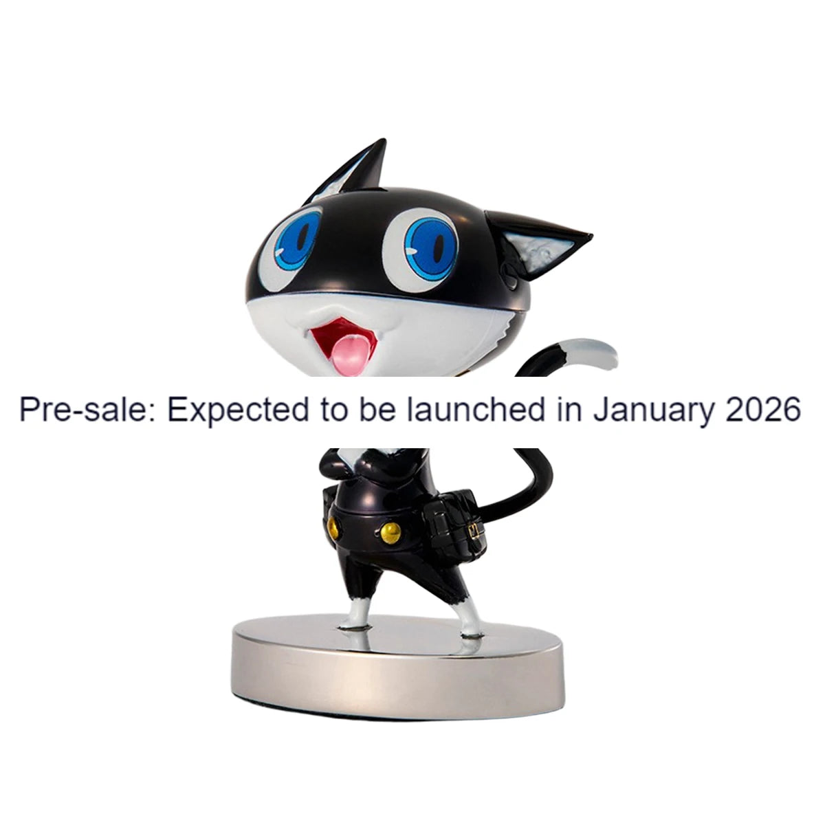 Original Genuine Square Enix Prepainted Bright Arts Gallery Persona 5 The Royal Morgana W=50mm L=38mm H=70mm Decoration Figure