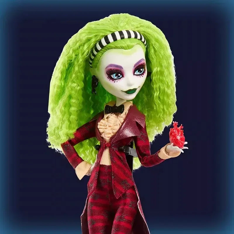 Monster High Elf High School Collection Beetlejuice Figure Collection Grade Model Jewelry High Cost Effective Festival Gifts