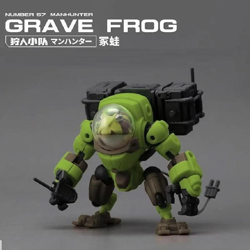 FIFTYSEVEN Number 57 No.57 Manhunter GROUND ARMOR PATINA Edition Turtle 1:24 Assemble Model in 3 Turtles Action Figures Toy Gift