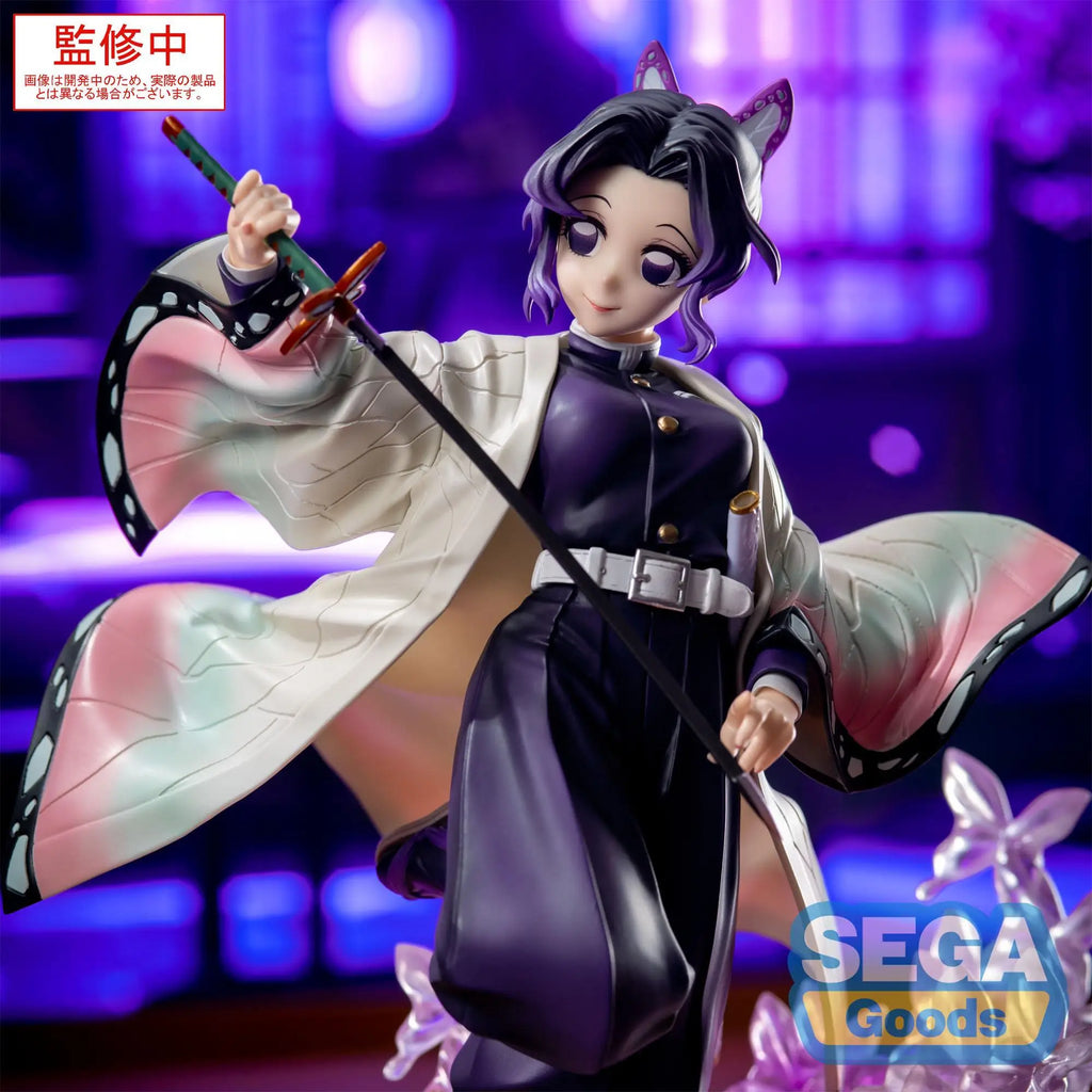 В наличност Оригинална SEGA Demon Slayer Luminasta Kochou Shinobu PVC Аниме Фигурка Екшън Фигурка Модел Играчки Подарък