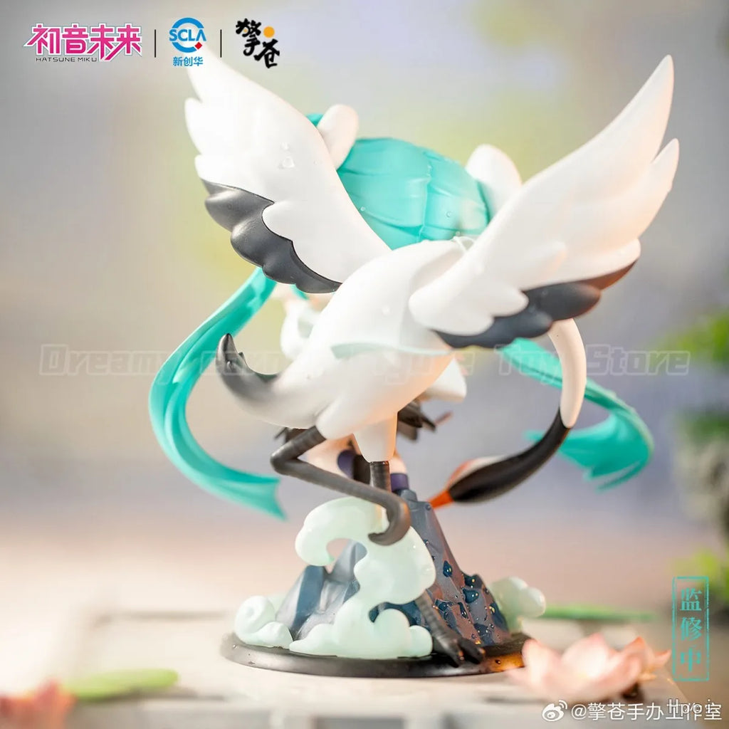 【In Stock】Original Qingcang Studio Piapro Characters Hatsune Miku Yuluo Huayin Q Version Figure Toys Model