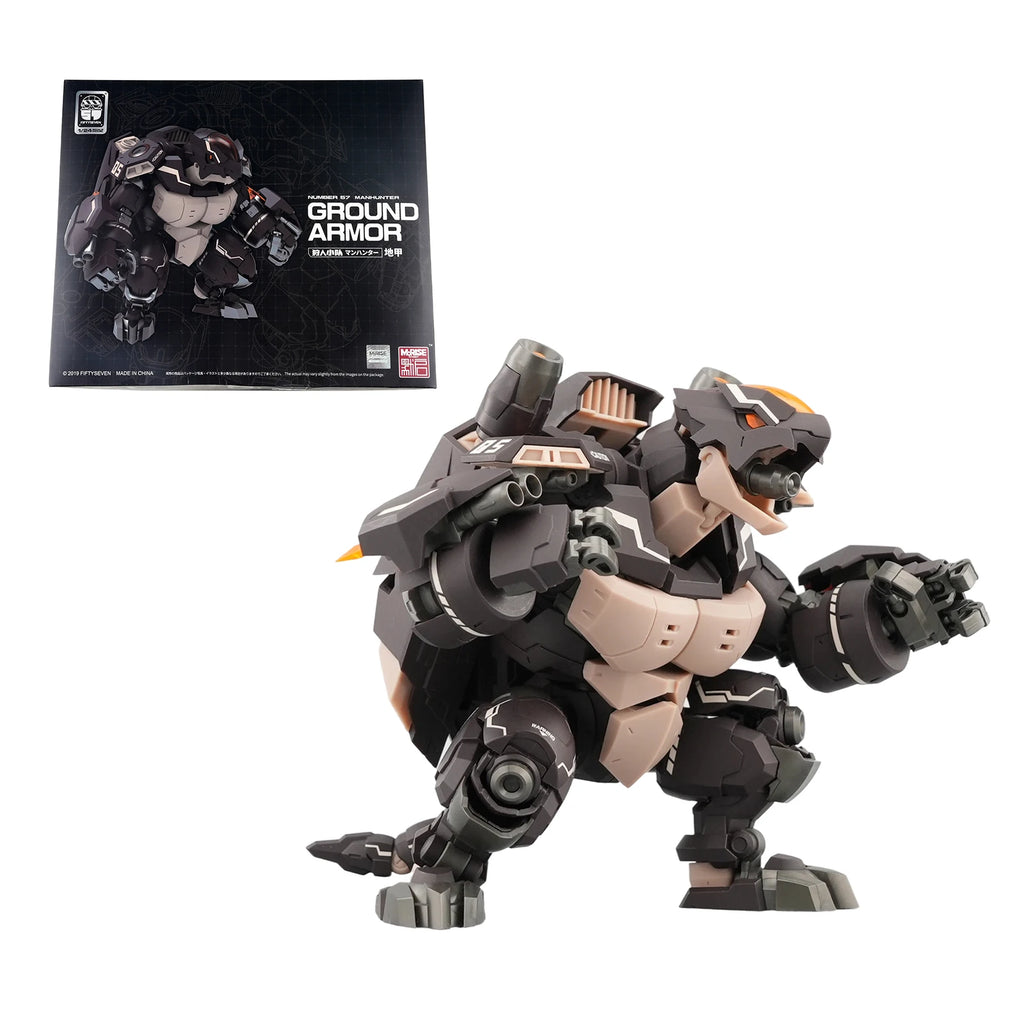 FIFTYSEVEN Number 57 No.57 Manhunter GROUND ARMOR Turtle Armored Puppet Squad 3PCS Turtle Driver 1/24 Assemble Action Figure