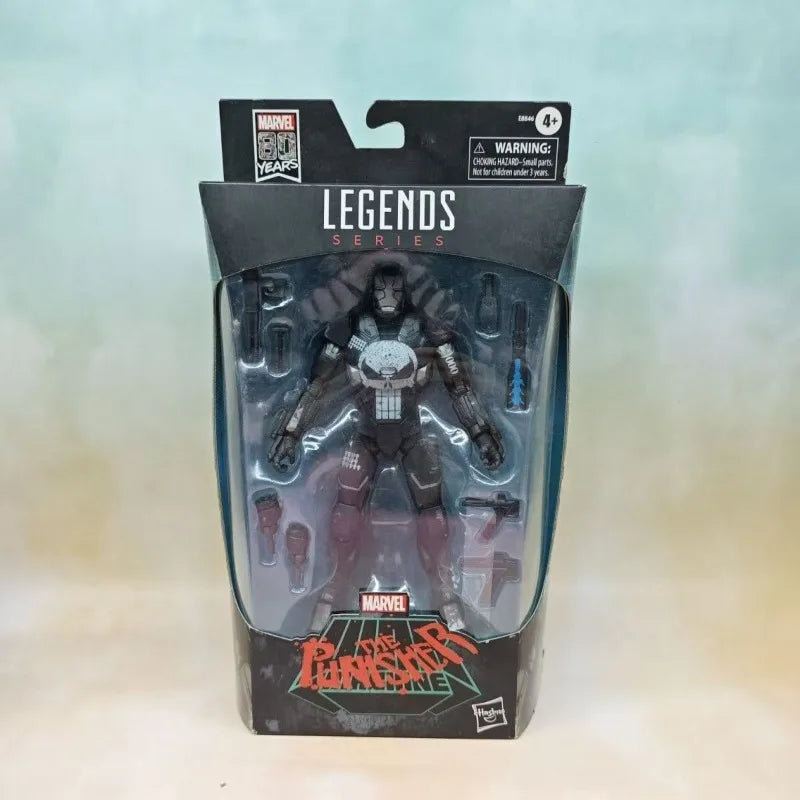 Original Hasbro Marvel Legends Series The Punisher WAR MACHINE Anime Figure Toy Collection Gift