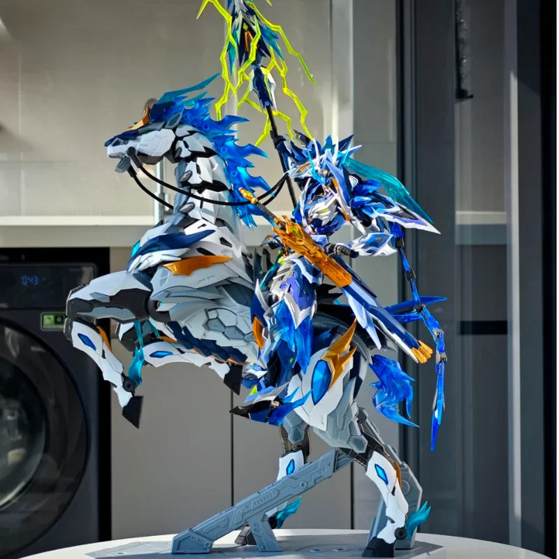 Motion Drive Action Figure Zhao Yun Super Articulated Alloy Skeleton Robot Model Diy Assembly Collectible For Adult Collectors